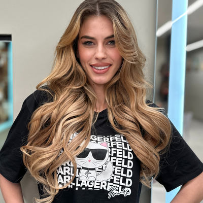 Volume Rooted Light Strawberry Blonde Hair Extensions
