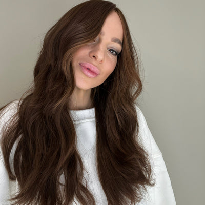 Volume Light Brown Hair Extensions