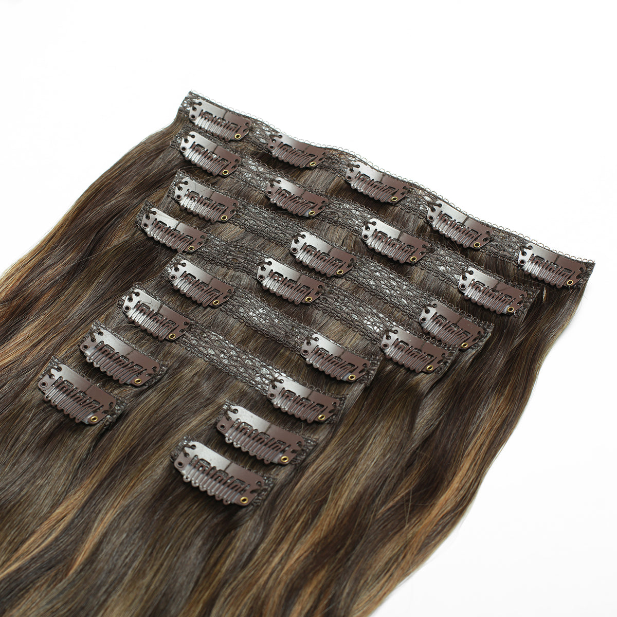 Buy online Clip-In Caramel Balayage Hair Extensions for the best