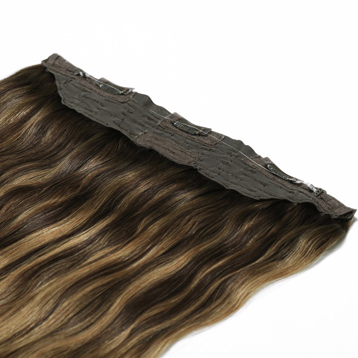 Atelier Clip-In Hair Extension- Caramel Balayage 20” / Beach Wave / Balayage