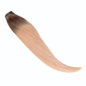 Clip-In Rooted Light Strawberry Blonde Hair Extensions