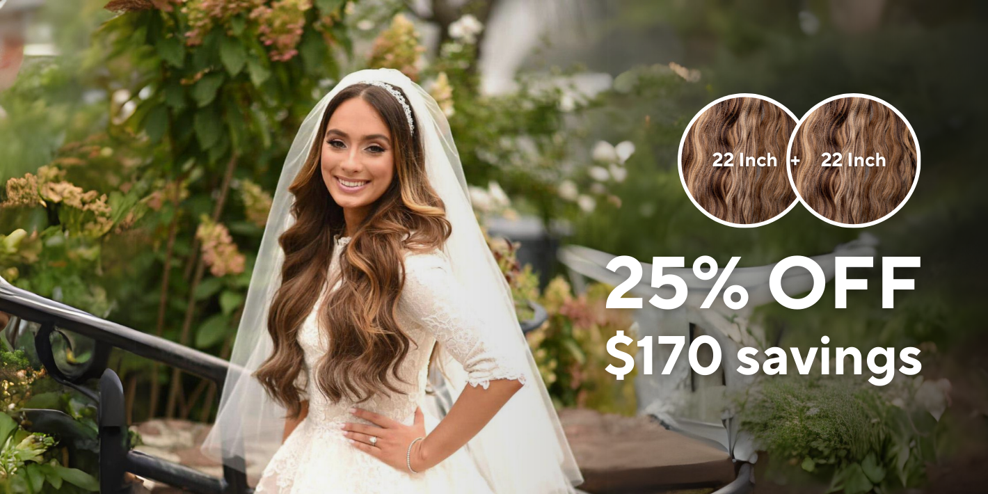 Hair Extensions for Wedding buy in USA Atelier Extensions