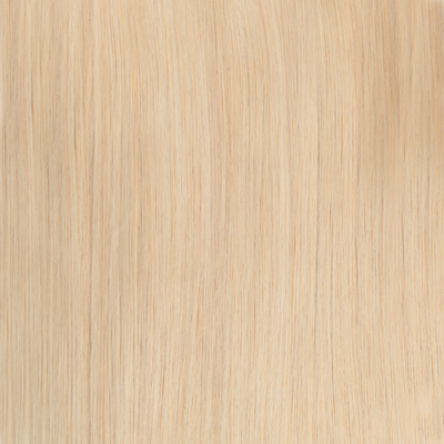 Platinum is a bright pale blonde with a hint of gold. It shines naturally. Great for platinum blondes or adding bold highlights. Want to dye it a fun color? Go ahead! It's a bit more golden than our Ultra Blonde. Want roots? See Rooted Light Blonde.