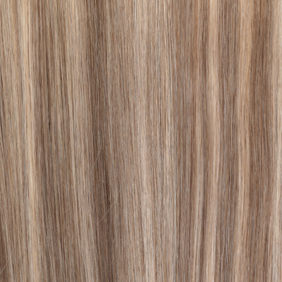 A dark blonde base lit up by light blonde highlights, deepened with lowlights. Perfect for ash blonde fans. Slightly ashier and darker than our Creamy Beige Blonde Highlight.