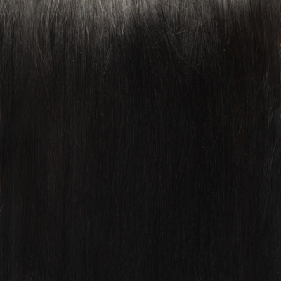 Embrace the depth of our Jet Black, our darkest shade that shines on its own. It's the go-to for those with real jet black strands. For a slightly more muted black, turn to our Natural Black.