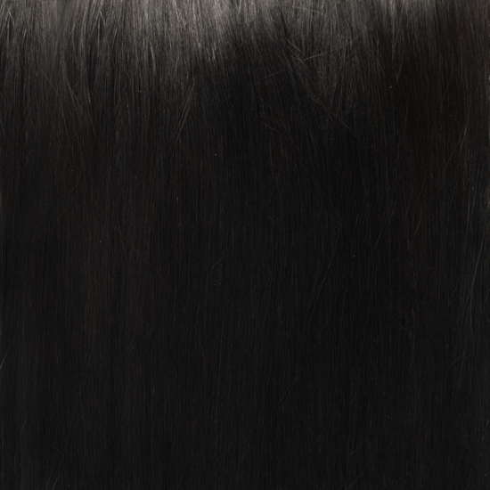 Clip-In Jet Black Hair Extensions