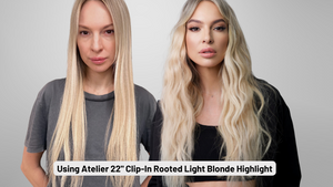 blonde human hair extensions