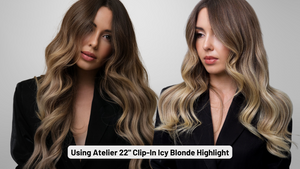 blonde hair extensions clip in