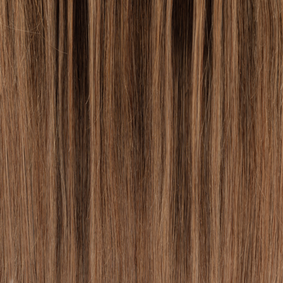 Caramel Balayage Hair Extensions- Image #1
