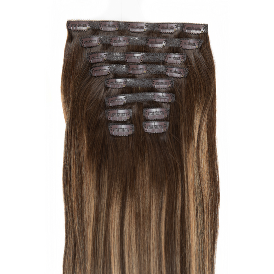 Caramel Honey Balayage Hair Extensions- Image #4