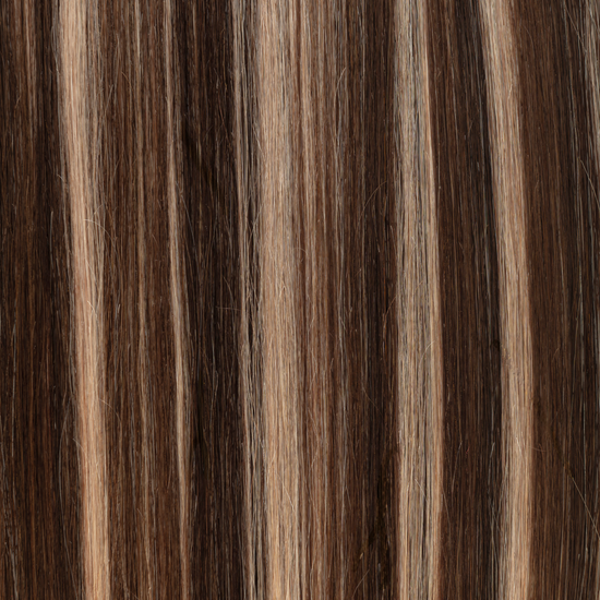 Clip-In Caramel Blend Highlight Hair Extension- Image #1