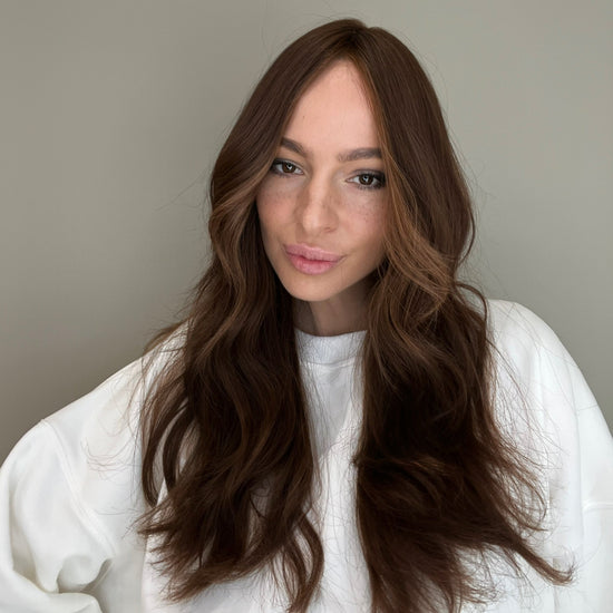 Clip-In Light Brown Hair Extensions