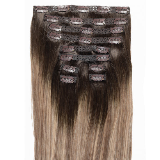 Icy Blonde Highlight Hair Extensions- Image #4