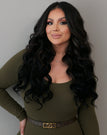 Jet Black Hair Extensions- Image #7