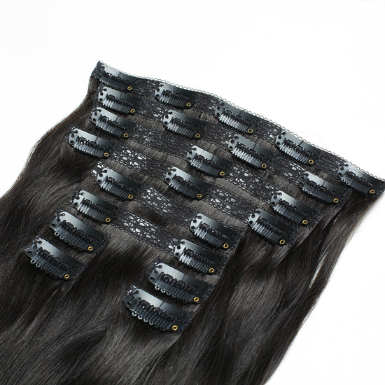 Natural Black Hair Extensions- Image #4