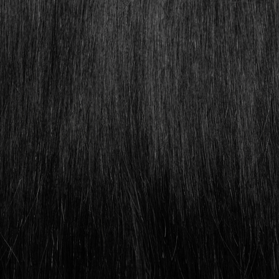 Natural Black Hair Extensions- Image #1