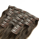 Medium Golden Highlight Hair Extensions- Image #4