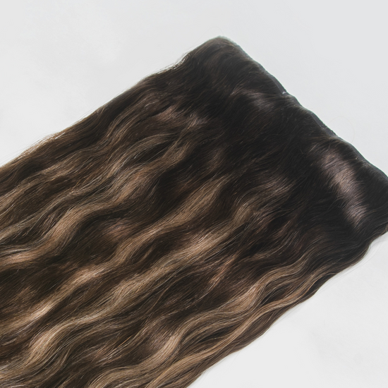 Volume Caramel Blend Highlight Hair Extensions